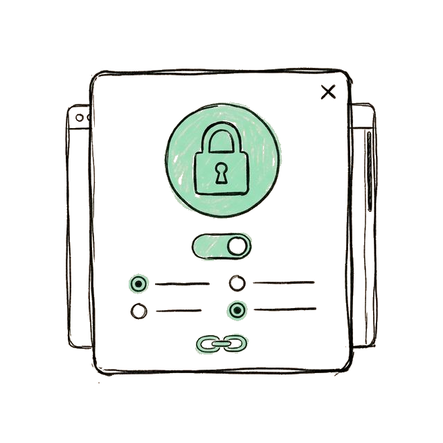 Configura y comparte